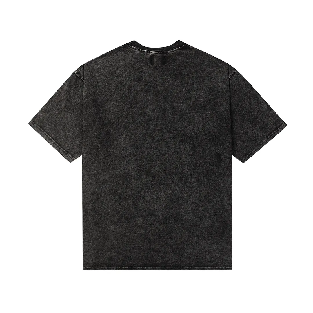 GALLERY.DEPT Summer new short-sleeved model number: D3129#P116 Color: washed black Size: S M L XL